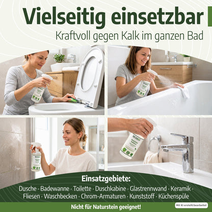 DO EASY Natürlicher Kalklöser – gebrauchsfertig, Konzentrat oder Set