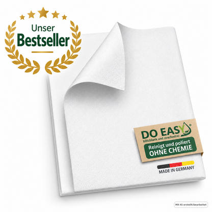 DO EASY Reinigungstuch – blitzblank & streifenfrei nur mit Wasser