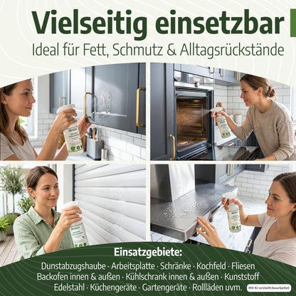 DO EASY Natürlicher Universalreiniger – gebrauchsfertig, Konzentrat oder Set